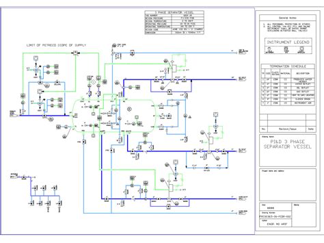 A Piping And Instrumentation Diagram Pandid Using Autocad Plant 3d Upwork