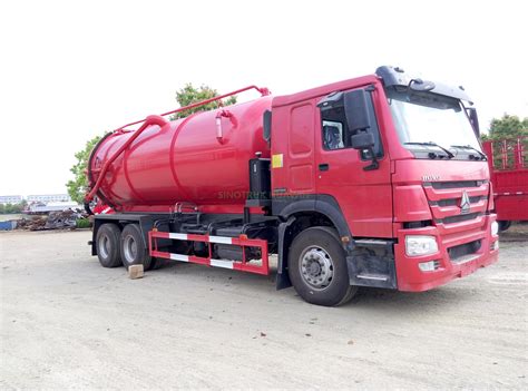 Sinotruk Howo 6X4 Vacuum Sewage Suction Tanker Truck Buy Vacuum