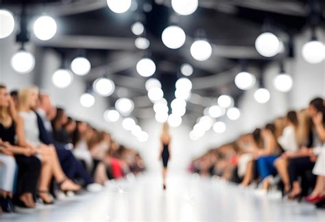 Premium Photo Fashion Runway Out Of Focusblur Background