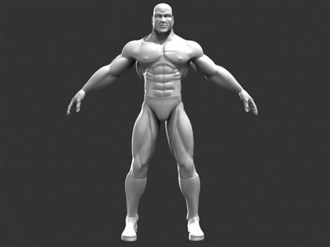 Modelo 3d Cuerpo De Superhéroe Turbosquid 275653