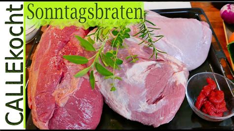 Leckerer Sonntagsbraten Schmorbraten Selber Machen Wie Oma Rezept