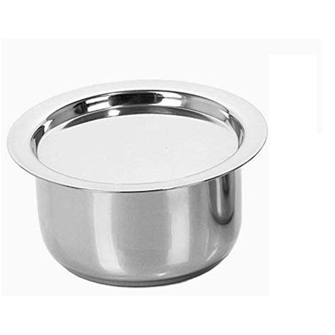 Capacity Ml Round Ginni Stainless Steel Tope For Home Size