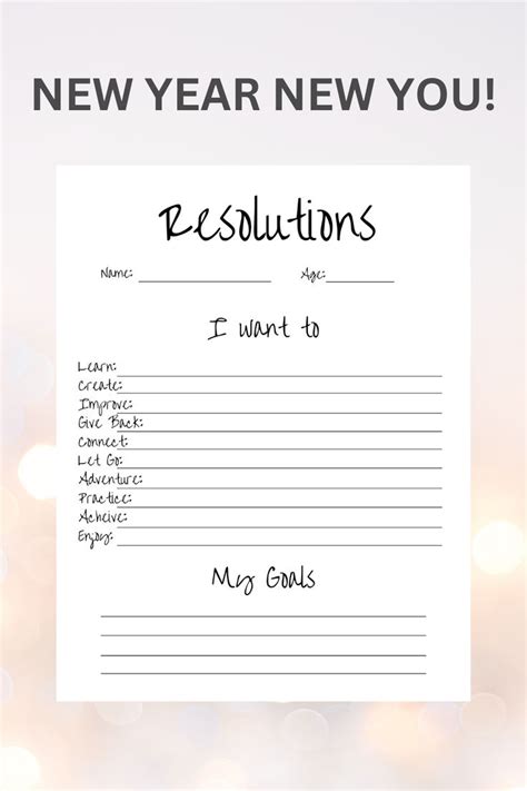 New Years Resolutions Ideas New Years Resolution List Resolutions