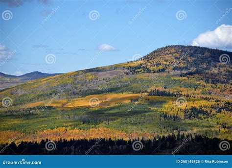 Rolling Hills Show Their Fall Colors Stock Photo Image Of Color