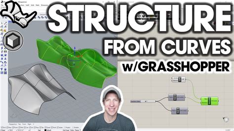 Creating A Structure From Curves In Grasshopper Youtube