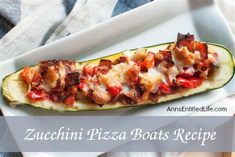 Zucchini Pizza Boats Recipe