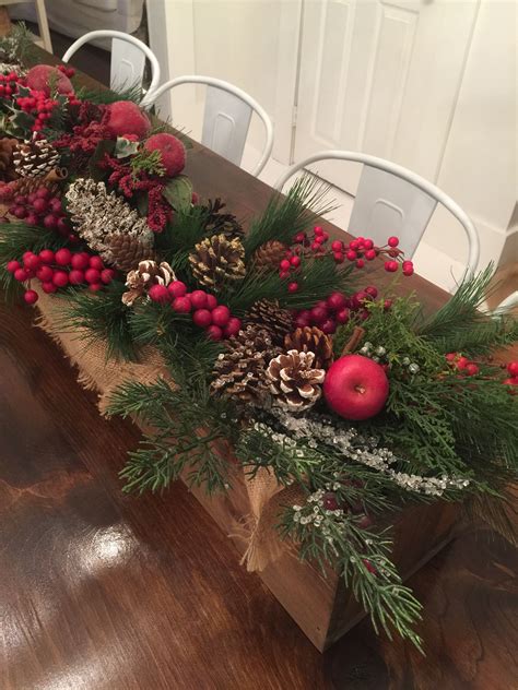 Centerpiece Pine Cone Table Decorations