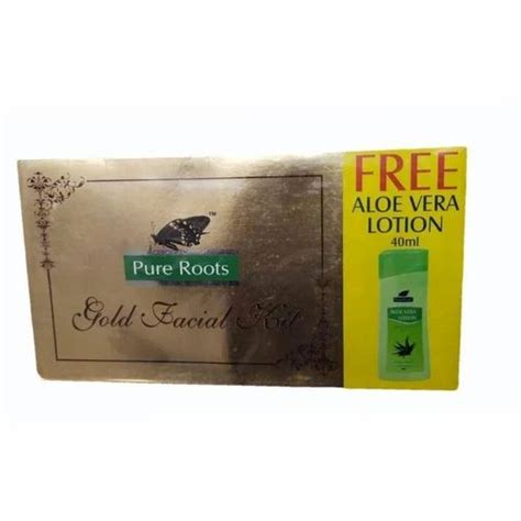 Pure Roots Gold Facial Kit Packaging Size 150 Gm At Rs 260 In Kota