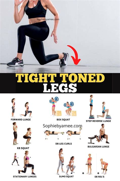 Slim And Tight Toned Legs Workout Workout Toned Legs Workout