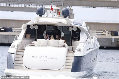 Neymar Chats With Swimsuit Clad Beauties Aboard Yacht In Ibiza Big