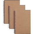 Amazon Twone Packs Soft Cover Notebook With Lined Paper Brown