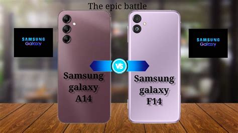 Samsung Galaxy A14 Vs Samsung Galaxy F14 Youtube