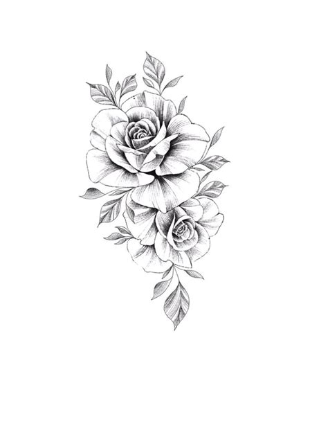 Pin By On Enregistrements Rapides Tattoos Rose Drawing