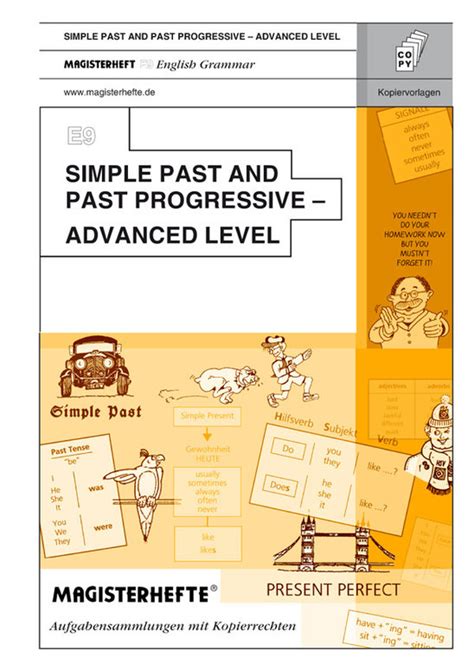 E9 Simple Past And Past Progressive Advanced Level