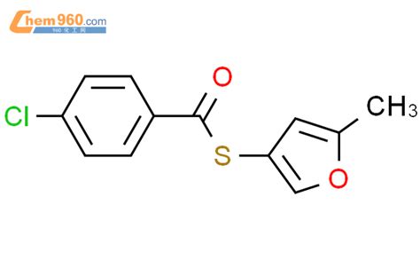 139361 15 2 Benzenecarbothioic Acid 4 Chloro S 5 Methyl 3 Furanyl