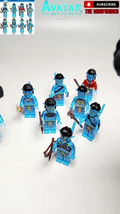 Lego Avatar 2the Way Of Water Minifigures Unofficial Fd1006 Jake