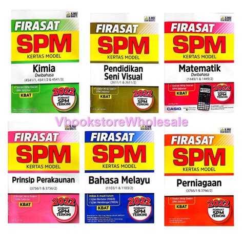 ILMU BAKTI FIRASAT SPM KERTAS MODEL SERIES Shopee Malaysia