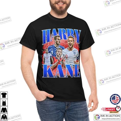 Harry Kane England Graphic Shirt, England World Cup 2022 Shirt, FIFA ...