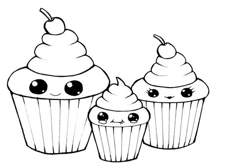 Gambar Ice Cream Cone Coloring Page Pages Clip Art Library Cupcakes Di Rebanas Rebanas