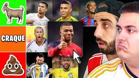 FIZEMOS A TIER LIST DOS MELHORES JOGADORES DO SÉCULO XXI YouTube