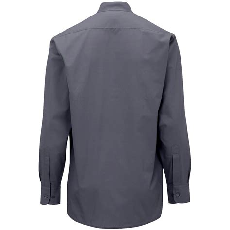 Edwards Men S Banded Collar Long Sleeve Shirt