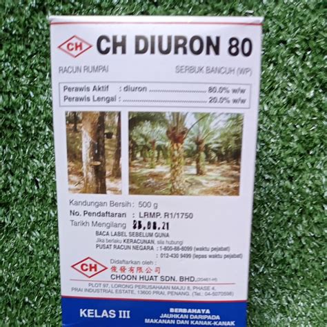 CH Diuron 80 Racun Rumput Sambau Darat 500g Shopee Malaysia