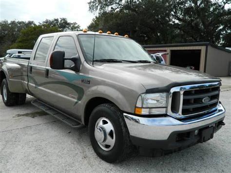 2003 Ford F350 Super Duty Drw Crew Cab Lariat Turbo Diesel Powerstroke