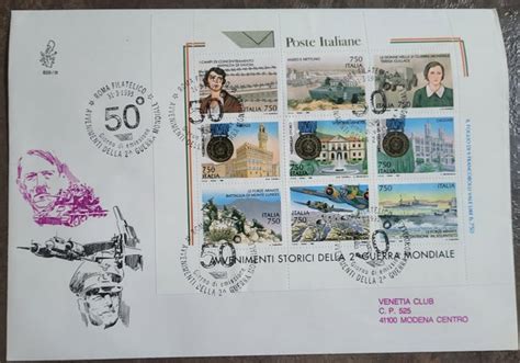 Italy Italy Republic Fdc Venetia Club From No To Catawiki