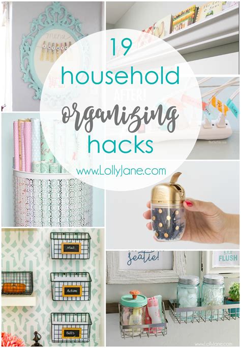 19 Household Organizing Hacks Household Organization Organization Hacks Organization