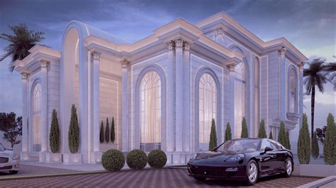 New Classic Villa Abu Dhabi On Behance