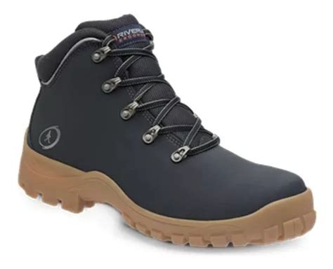 Bota De Seguridad Riverline Ubxv Caf Miel Y Azul