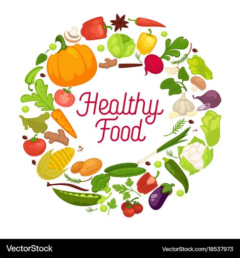 Healthy Food Poster – Ilustrasi