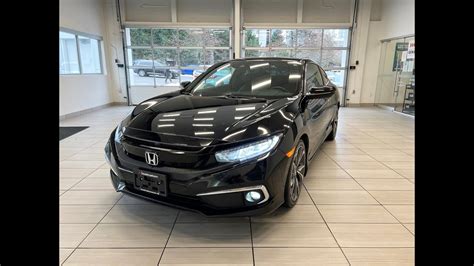 2019 Honda Civic Coupe Touring B12187 Youtube