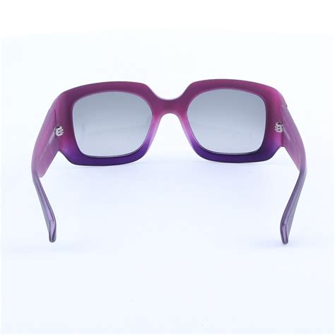 Marni Ma129s Sunglasses Col 19 Opaque Graduating Shades Of Purple With Gray Gradient Lenses