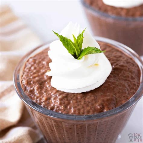 Low Carb Puddings Recipes Png Resepku