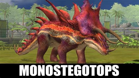 Monostegotops Max Level 40 Jurassic World The Game Youtube