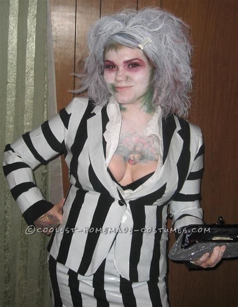 Female beetlejuice costume, Beetlejuice costume, Beetlejuice