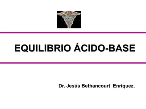 Equilibrio ácido Base Ppt