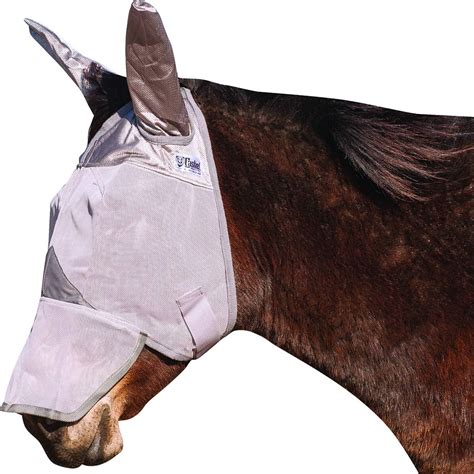 Cashel Crusader Standard Mule Donkey Fly Mask With Long Nose And Ears