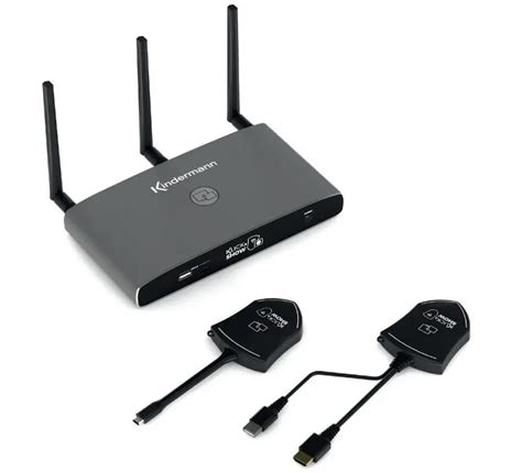 Kindermann KLICK SHOW K FX Wireless Conferencing System User Guide