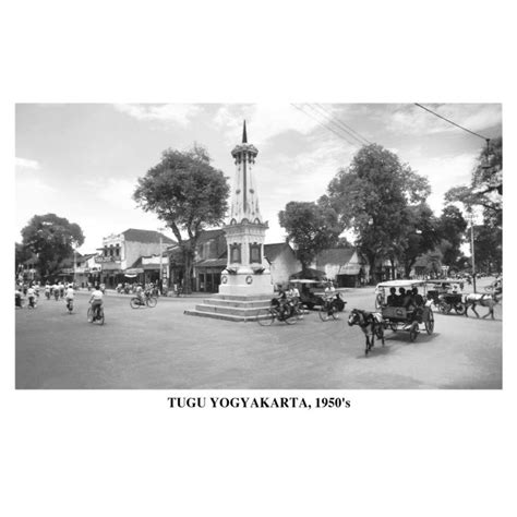 Jual Foto Tua Kuno Antik Jadul Tempo Dulu Tugu Yogyakarta 1950 An