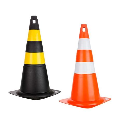 Cone Rígido De Sinalização 70cm Delta Plus Leroy Merlin