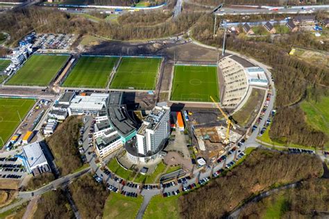 Gelsenkirchen Aus Der Vogelperspektive Klinikgel Nde Des