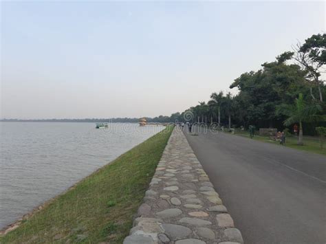 Sukhna Lake, Chandigarh View Stock Photo - Image of rivers, water ...