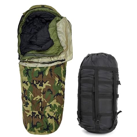 U S ARMY GORE TEX 3 LAYER MODULAR ECWCS SLEEPING BAG SYSTEM WOODLAND