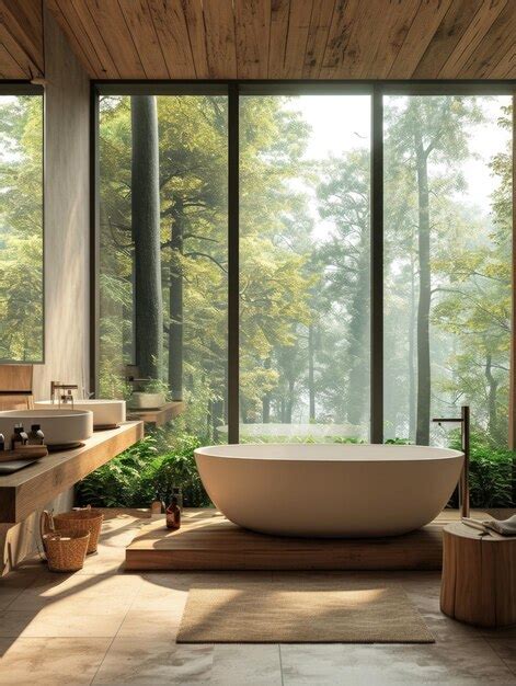 forest  bathroom