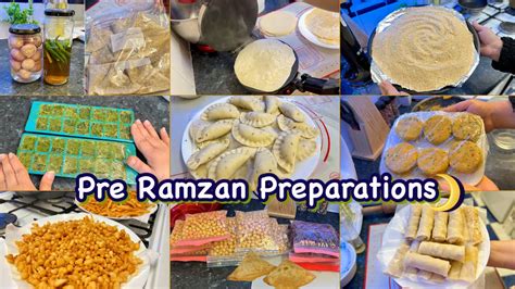 Pre Ramadan Preparations 2023 Meal Prep For Ramzan New Homemade