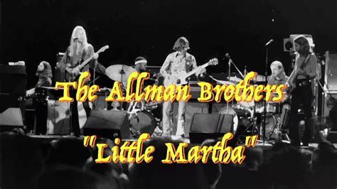 The Allman Brothers “little Martha” Guitar Tab ♬ Youtube