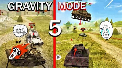 Gravity Mode Lols And Fails Compilation Wot Blitz Youtube