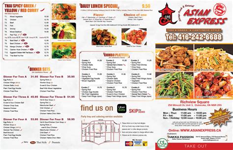 Menu – Asian Express